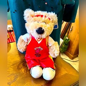 Miami Heat teddy bear! Collectible with tag still on it. #Heat